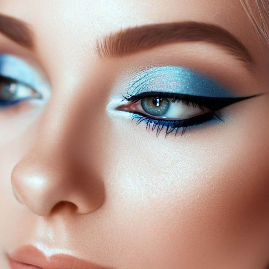 Jak zrobić makijaż oczu niebieskich